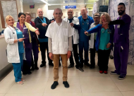 إدارة مستشفى فولفسون تُكرّم ابن يافا السيد جمال قندس 